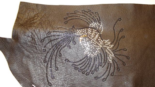 collection 1 cut steel+strass on napa